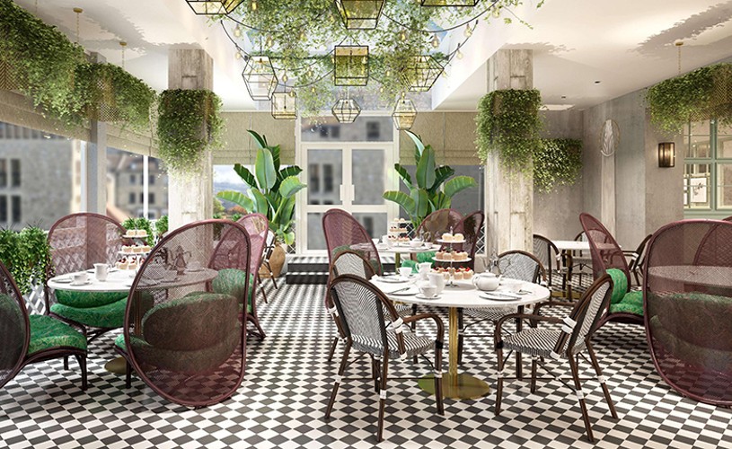 The Secret Garden restaurant at DoubleTree by Hilton Bath City